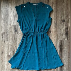 Sweet Rain Deep Teal Dress